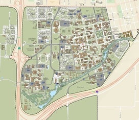 Campus Map 2011 Color with titles